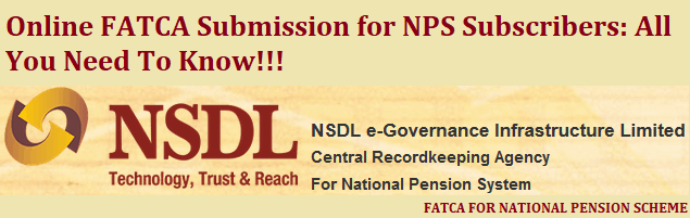 FATCA Compliance for National Pension Scheme (NPS)