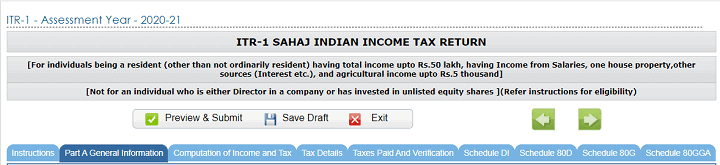 Steps to File Income Tax Return Online